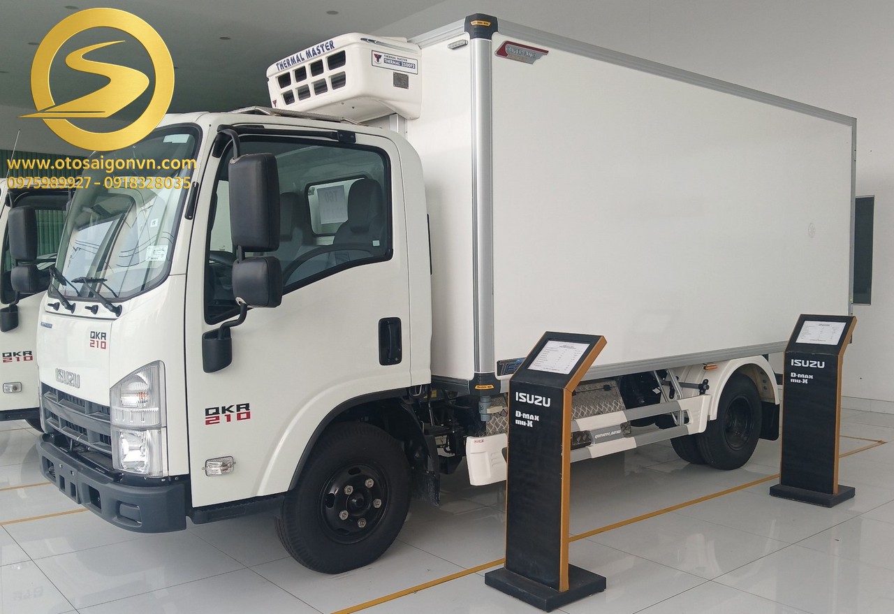 Xe tai isuzu 1.9 tan QKR210 thung dong lanh  60