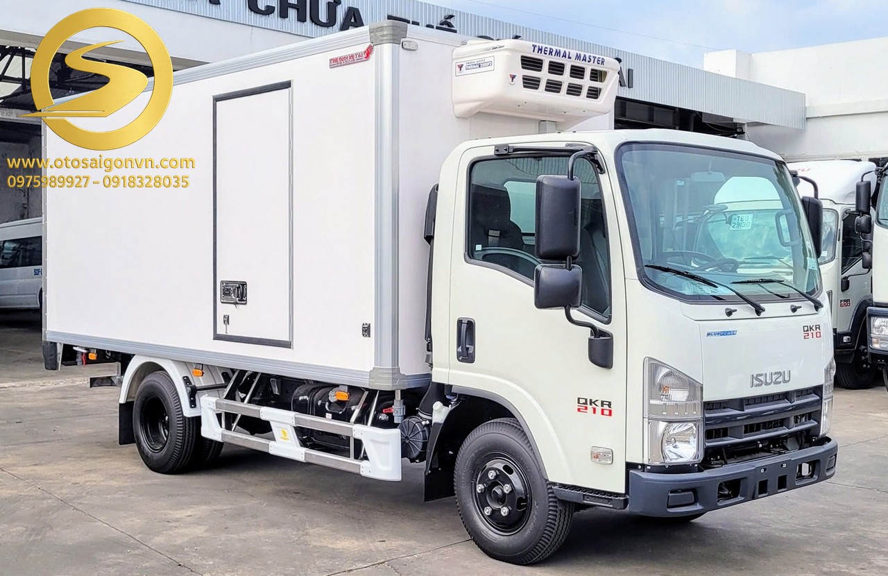 Xe tai isuzu 1.9 tan QKR210 thung dong lanh  7