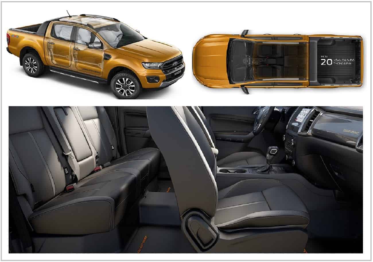 Ford Ranger 2020, Giá bán tải Ranger 2020 mới nhất 6 phiên bản 15